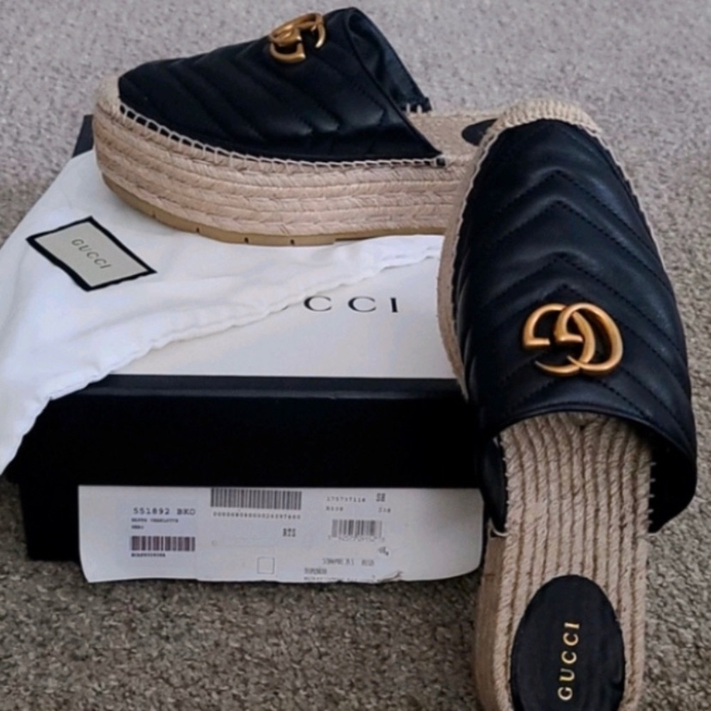Authentic Gucci Espadrilles